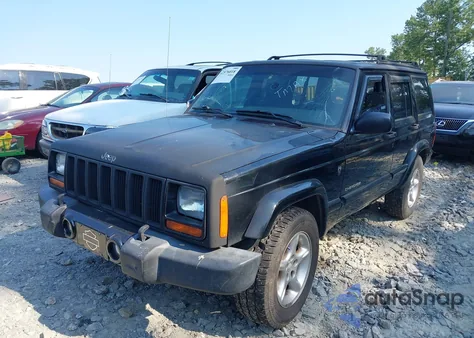 2001 Jeep Cherokee Sport from USA, damaged, VIN 1J4FT48SX1L604373